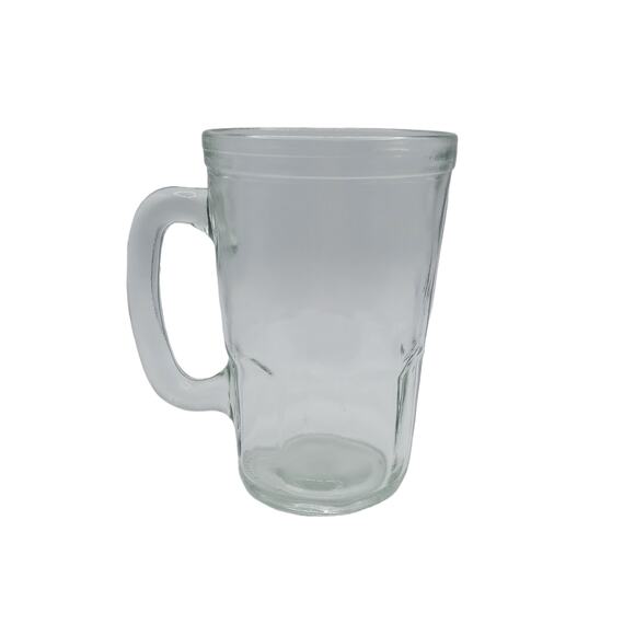 Vintage Anchor Hocking Jelly Jar Juice Glass Mug with Handle Retro Childs Size - Picture 2 of 10